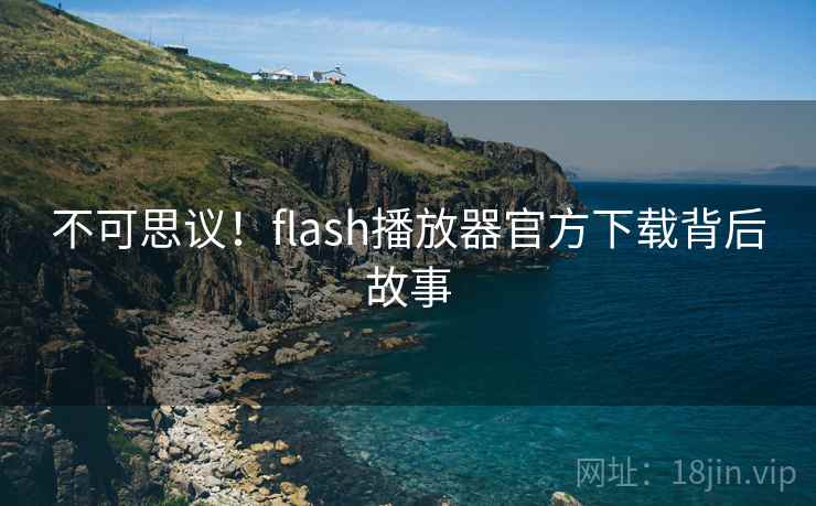 不可思议!flash播放器官方下载背后故事